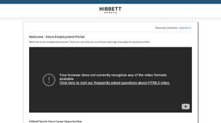 Hibbett Sports | Careers Center | Welcome