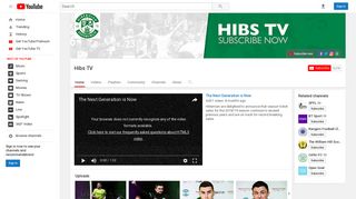 Hibs TV - YouTube