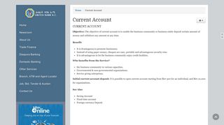 United Bank S.C - Current Account