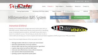 HIBstervention I&RS System | Educational Development Software ...