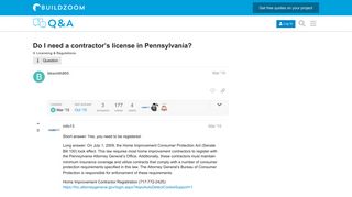 Do I need a contractor's license in Pennsylvania? - Licensing ...