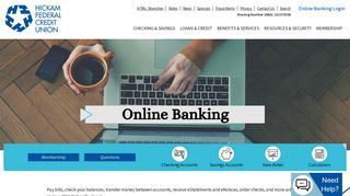 Online Banking - Hickam Federal Credit Union