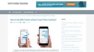 SMS Tracker without Target Phone Access: Facts and Advice