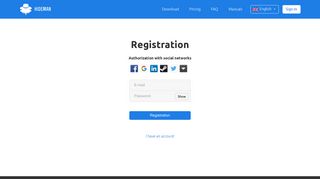 Registration - Hideman VPN Application - Get Free VPN Service