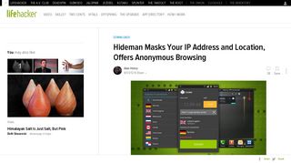 Hideman Masks Your IP Address and Location, Offers Anonymous ...