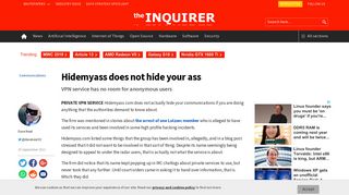 Hidemyass does not hide your ass | TheINQUIRER
