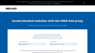 Free Web Proxy | Anonymous Online Browsing | Hide My Ass! - HMA!