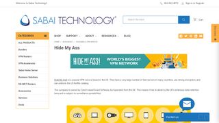 Hide My Ass - Sabai Technology