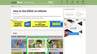How to Get DEEZ on HiDolls: 4 Steps (with Pictures) - wikiHow