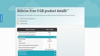 Free Online Storage HiDrive – HiDrive Free