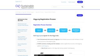 Higg.org Registration Process – HowtoHigg.org: Higg Index Training ...
