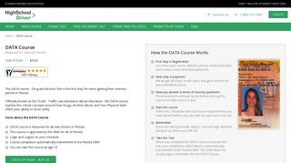 DATA Course for Florida Learners Permit - High School Driver