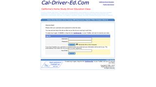 California Online Driver Education Course | Cal-Driver-Ed