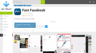 Fast Facebook 3.7.2 for Android - Download