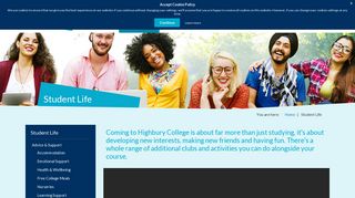 Student Life | Highbury AC - Highbury College