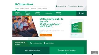 Savings Accounts | Compare All Products | Citizens Bank