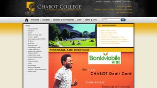 FINANCIAL AID: Debit Card - Chabot College