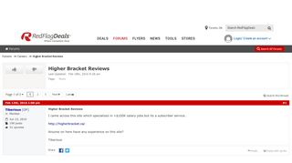 Higher Bracket Reviews - RedFlagDeals.com Forums