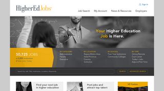 HigherEdJobs - Jobs in Higher Education