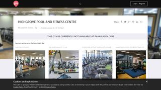 Highgrove Pool and Fitness Centre, Flexible Gym Passes, HA4 ...