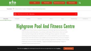 London Borough of Hillingdon - Highgrove Pool and Fitness Centre