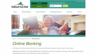 Highlands State Bank Online Banking