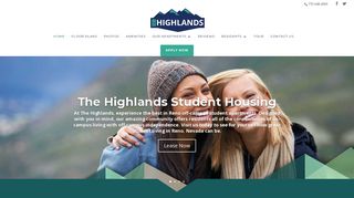 The Highlands | Luxury Student Apartments in Reno, NV