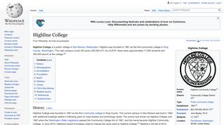 Highline College - Wikipedia