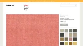 Maharam | Product | Textiles | Canvas by Kvadrat 566