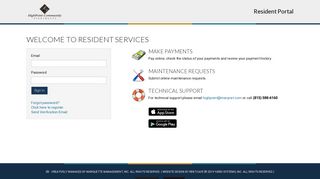 Login to HighPoint Apartments Resident Services | HighPoint ...