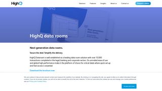 HighQ data rooms - HighQ