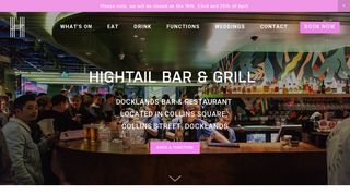 Hightail Docklands Bar & Pub | Happy Hour & Food In Collins Square