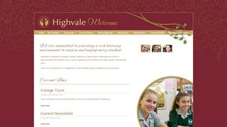 Highvale Secondary College: Homepage