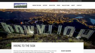 Hiking to the Sign | The Hollywood Sign