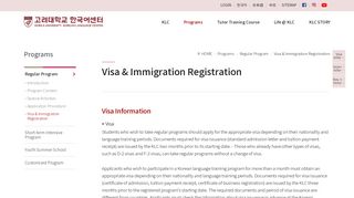 Visa & Immigration Registration