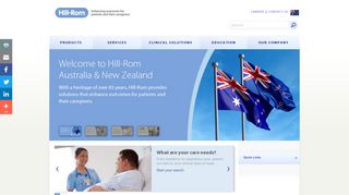 Hill-Rom | Enhancing outcomes for patients and their caregivers