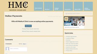 Online Payments | HMC