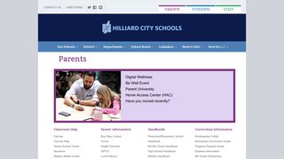 Parents | Hilliard City Schools