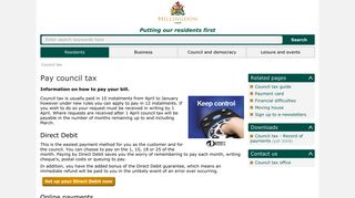 London Borough of Hillingdon - Pay council tax