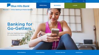 Online Banking and Mobile Banking | Blue Hills Bank
