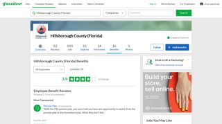 Hillsborough County (Florida) Employee Benefits and Perks | Glassdoor