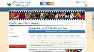 Choice and Magnet Schools - Hillsborough County Public Schools