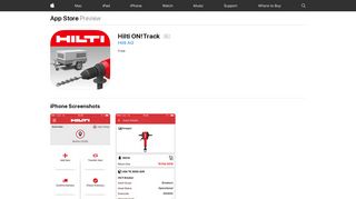 Hilti ON!Track on the App Store - iTunes - Apple