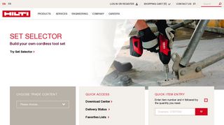 Power Tools, Fasteners and Software for Construction - Hilti Canada