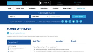 Hilton Jobs - Hilton Careers - Search Results