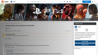 Having trouble connecting PS4 to hotel WiFi... : PS4 - Reddit