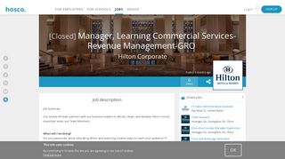 Manager, Learning Commercial Services-Revenue Management ...