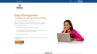 Hilton Hotels - Guest List Manager Information