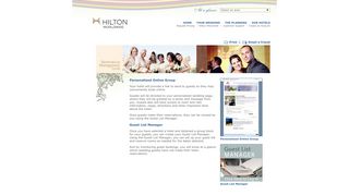 Guest List Manager - Hilton Hotels