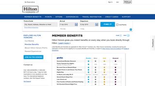 Tiers and Benefits - Hilton Honors Loyalty Rewards
